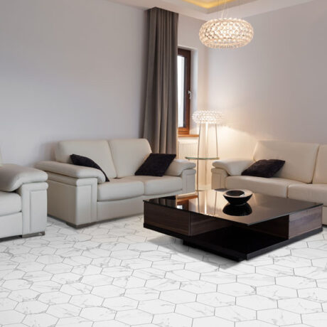 Carrara Hex Floor Ambient
